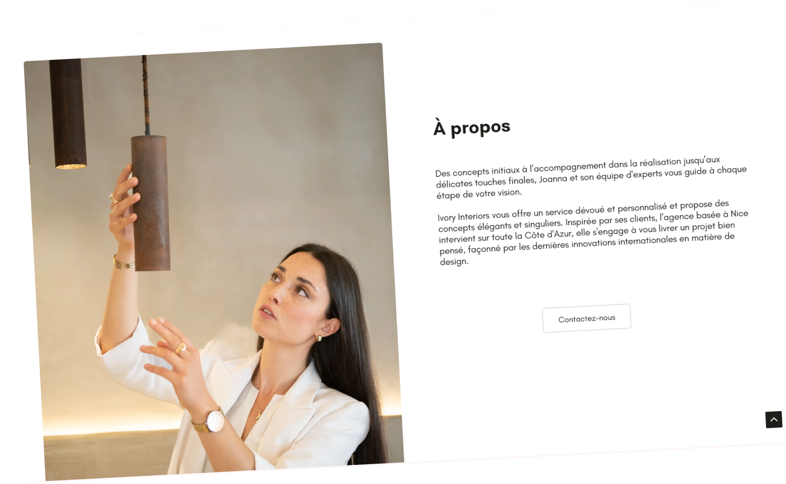 Ivory Conciergerie - Page Accueil